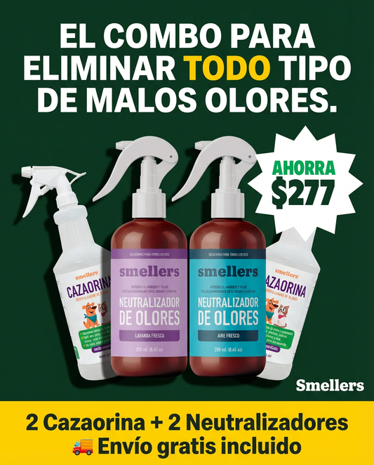 🤩 Elige 2 Cazaorina + 2 Neutralizadores