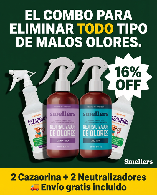 🤩 Elige 2 Cazaorina + 2 Neutralizadores