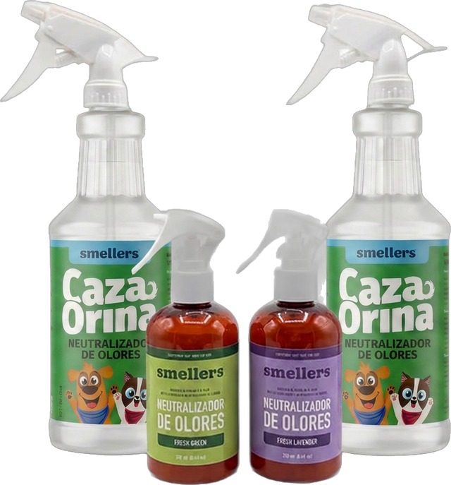 Cazaorina de 946 ml y neutralizadores de olores Smellers