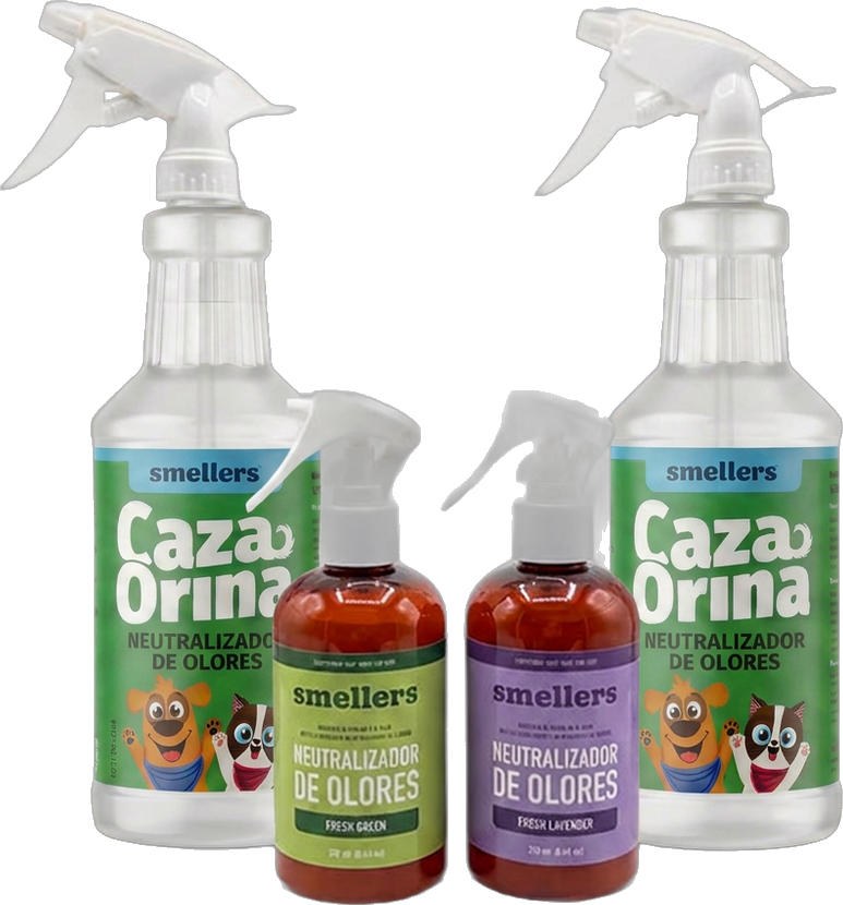 Cazaorina de 946 ml y neutralizadores de olores Smellers